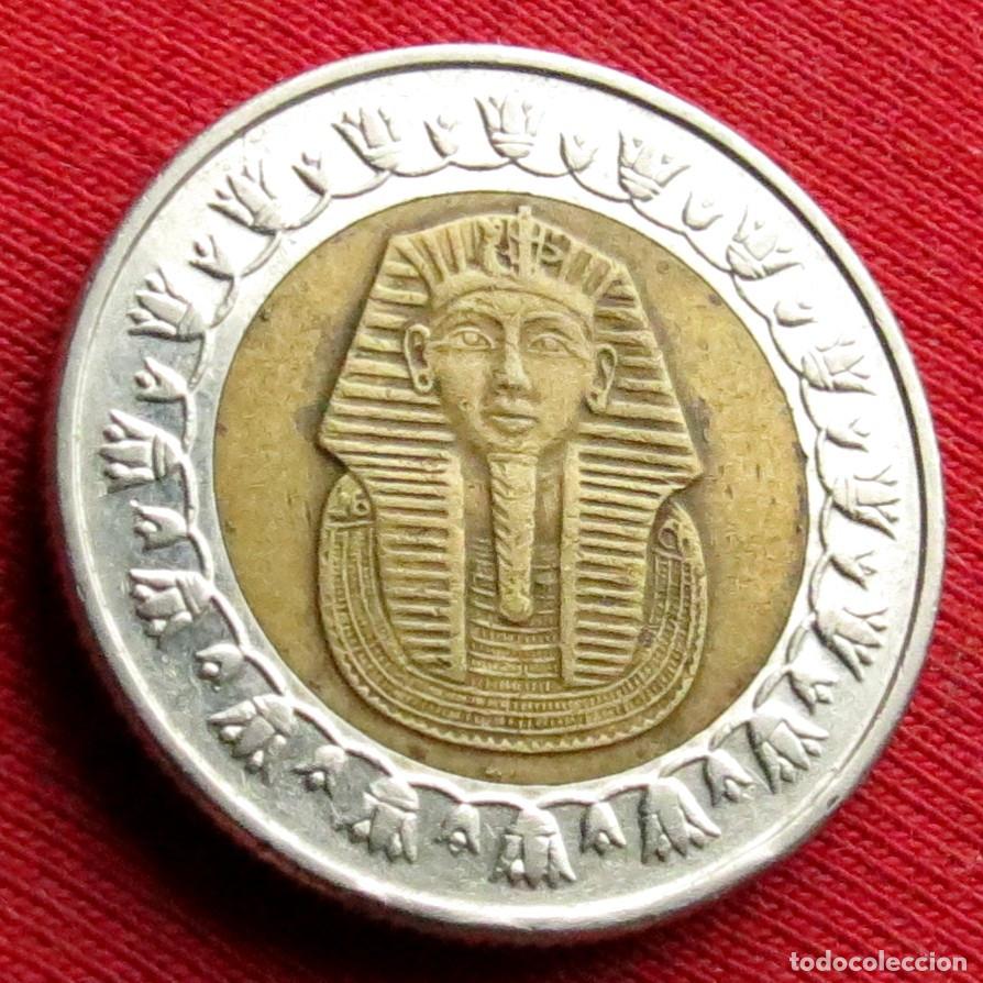 Monedas antiguas de &Aacute;frica: Egypt Egipto 1 libra 2018 #2 - Foto 2