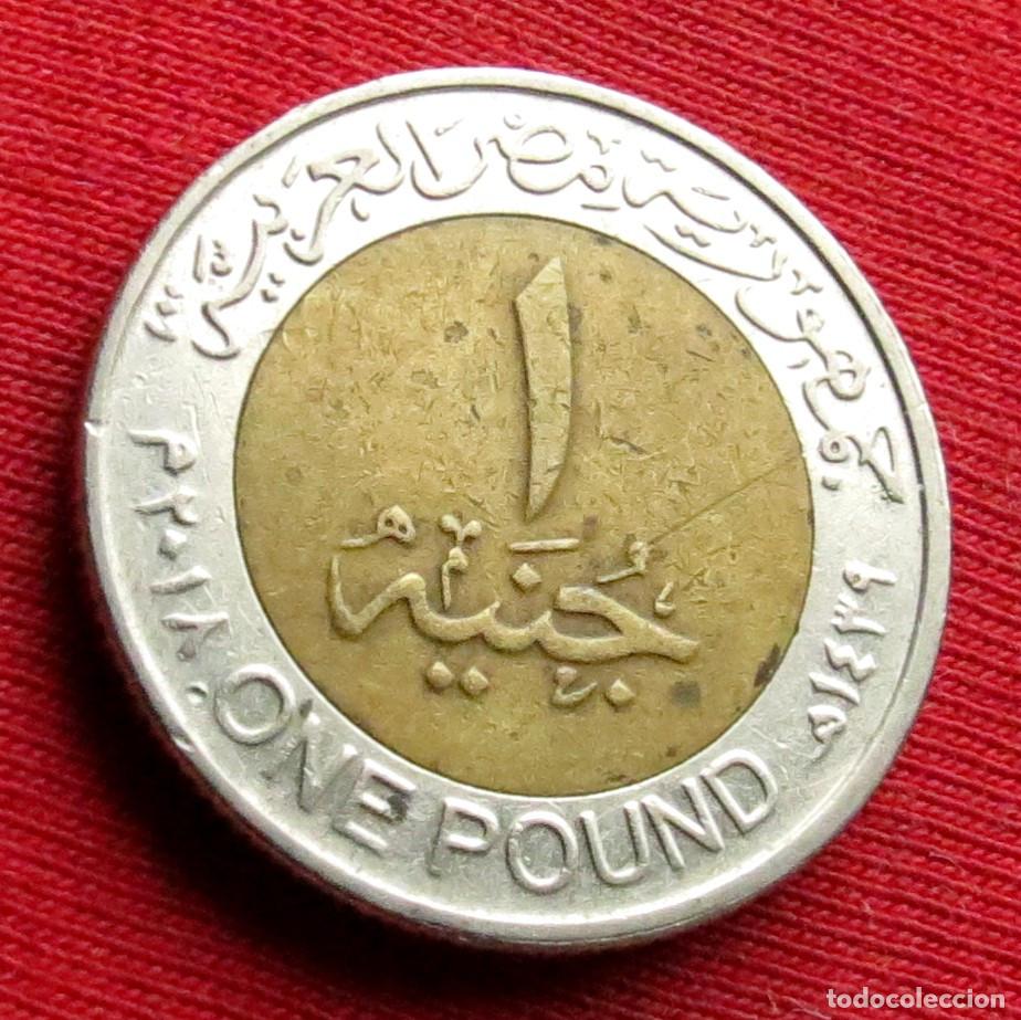 Monedas antiguas de &Aacute;frica: Egypt Egipto 1 libra 2018 #2 - Foto 1
