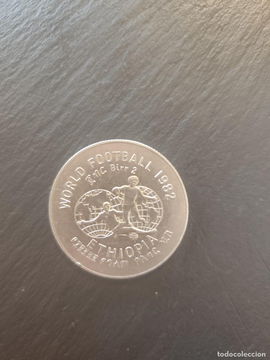 Monedas antiguas de &Aacute;frica: Moneda ethiopia 1982 - Foto 2