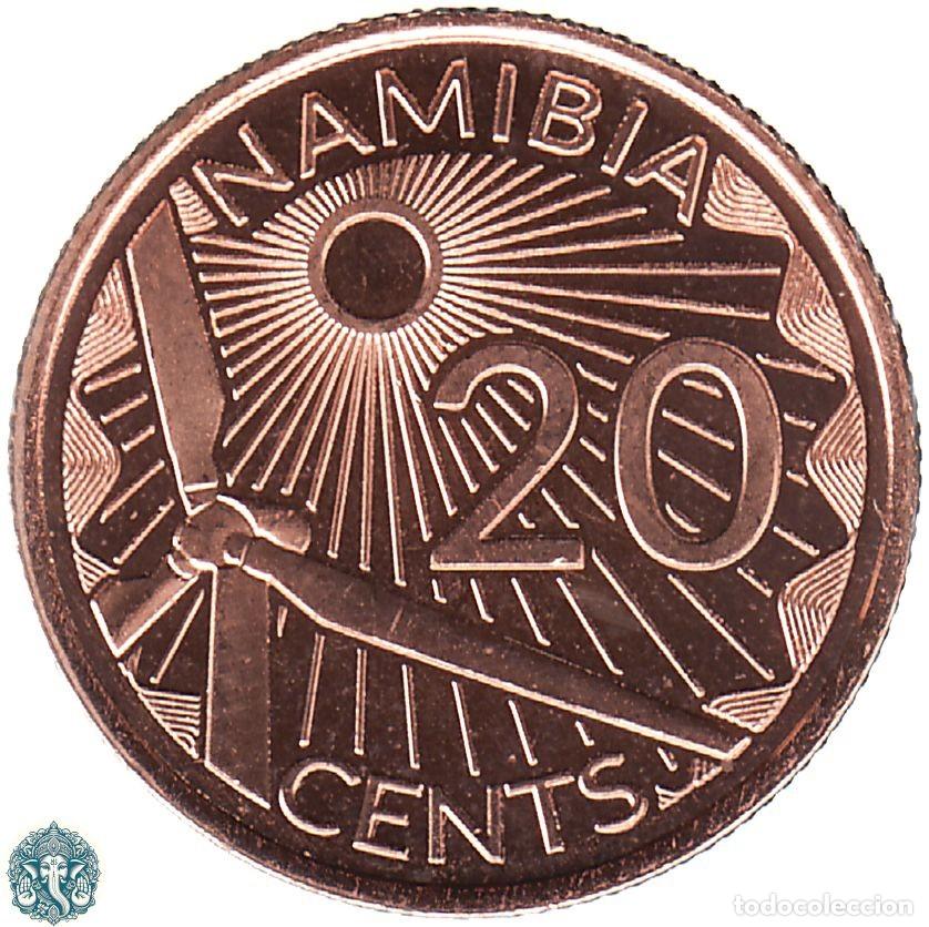 Monedas antiguas de &Aacute;frica: NAMIBIA 20 Centavos 2025 KM#- - Foto 1