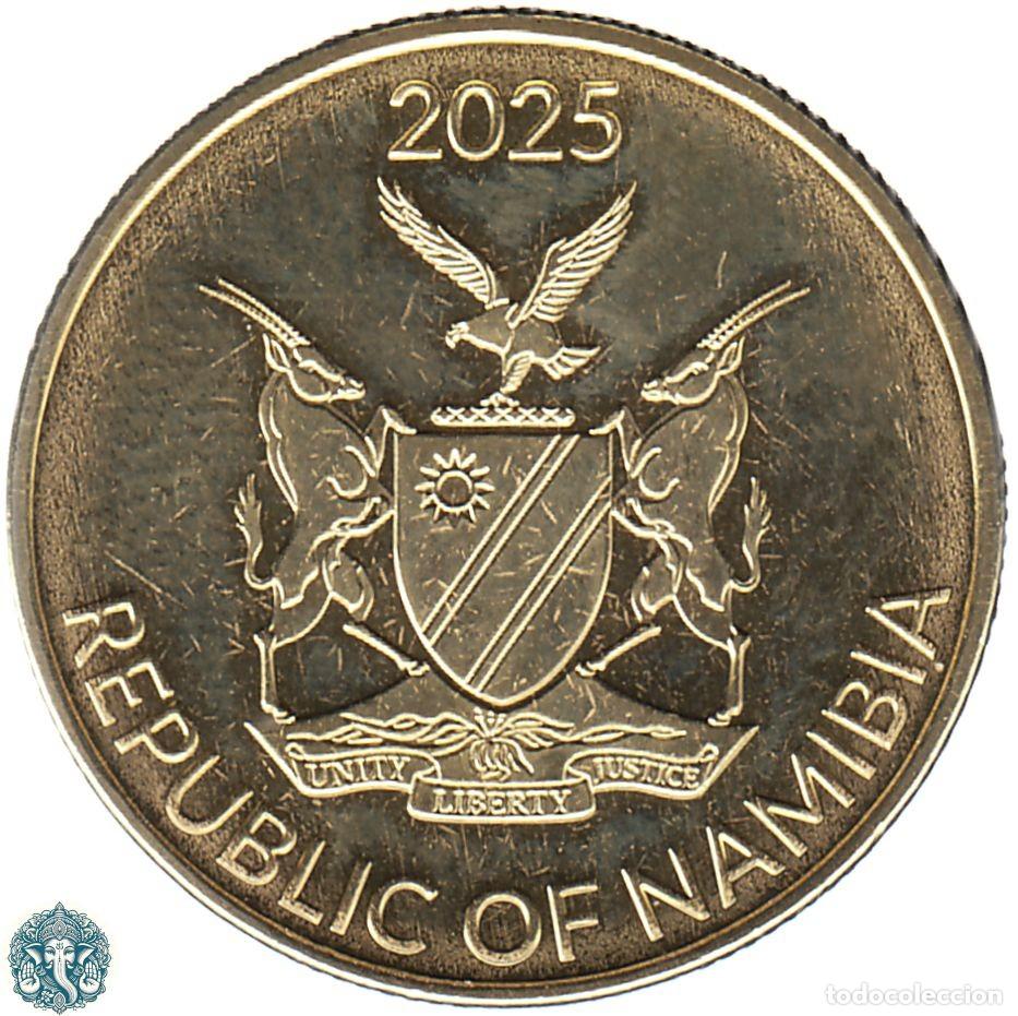 Monedas antiguas de &Aacute;frica: NAMIBIA 50 Centavos 2025 KM#- - Foto 2