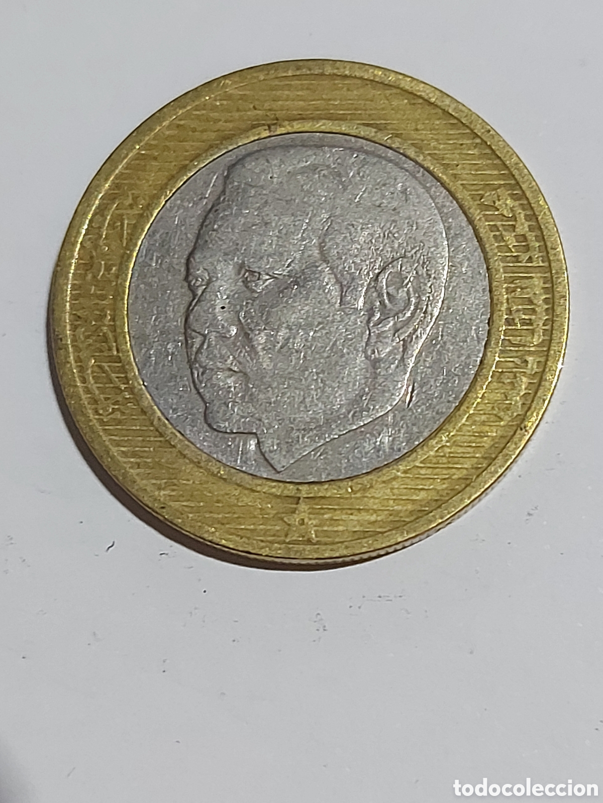 Monedas antiguas de &Aacute;frica: MONEDA MARRUECOS 10 DIRHAM 2002 - Foto 1