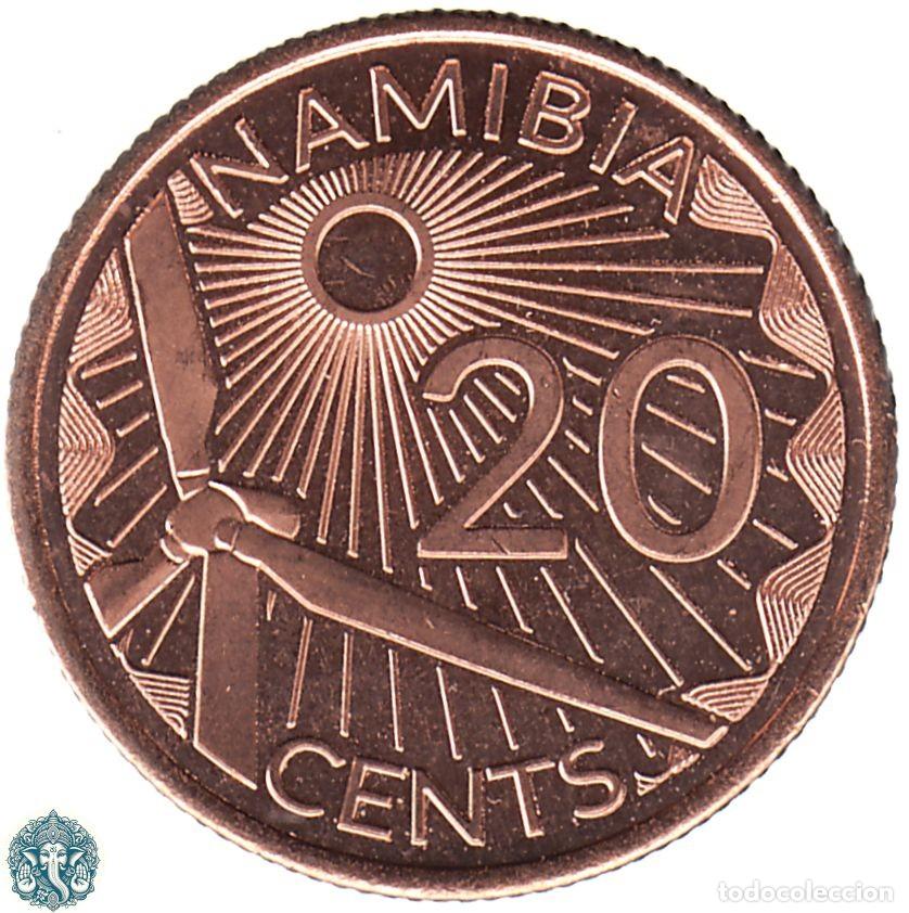 Monedas antiguas de &Aacute;frica: NAMIBIA 20 Centavos 2025 KM#- - Foto 1