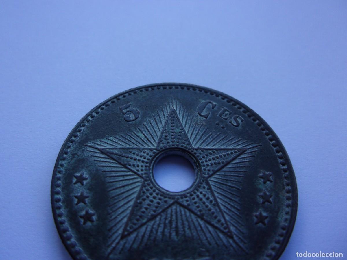 Monedas antiguas de &Aacute;frica: 12SCK16 Congo 5 centimes 1887 - Foto 2