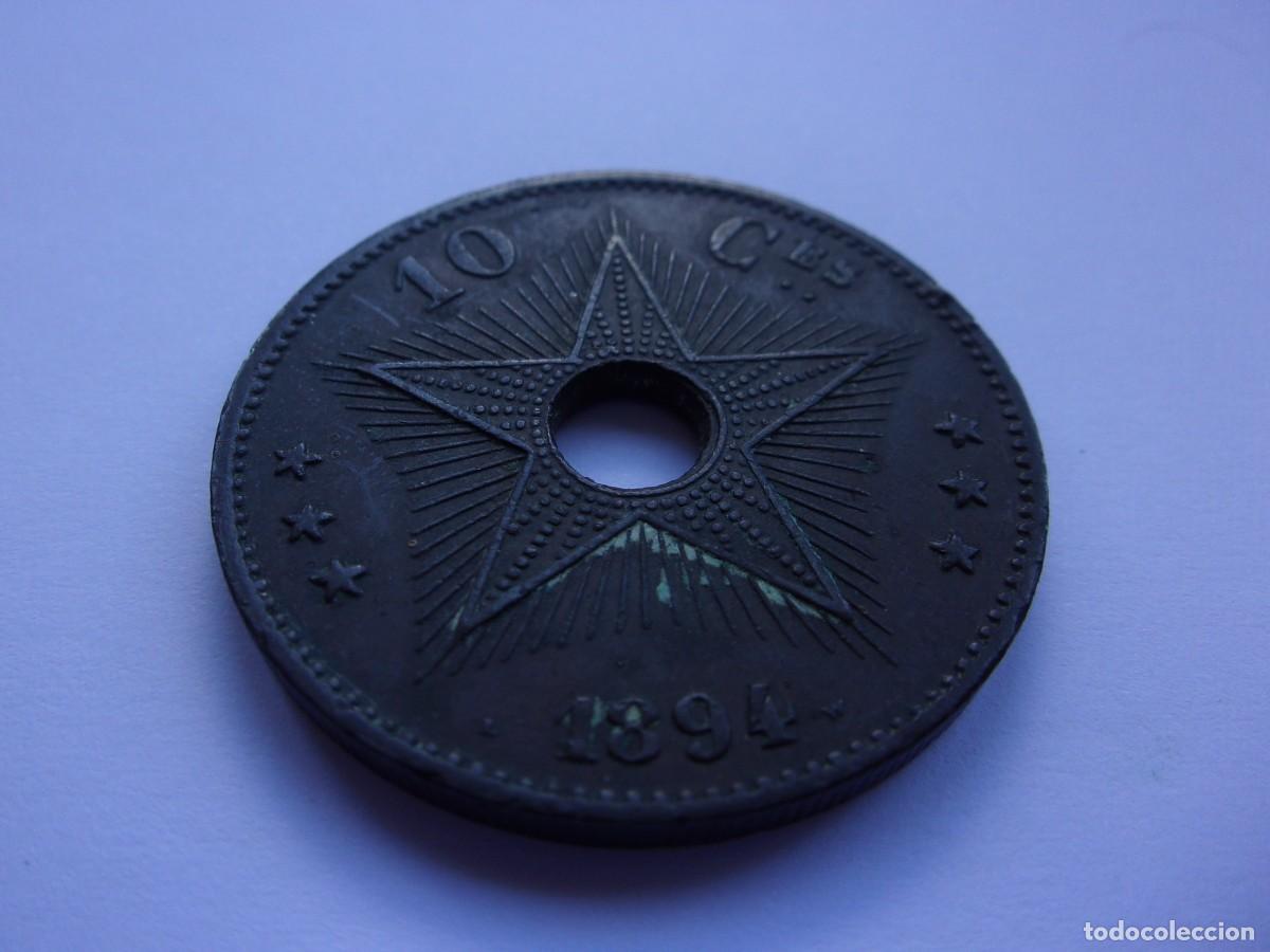 Monedas antiguas de &Aacute;frica: 13SCK16 Congo 10 centimes 1894 - Foto 1