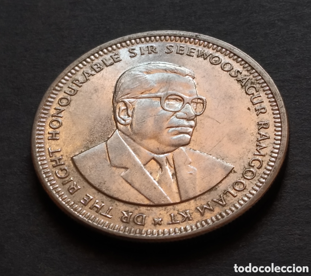 Monedas antiguas de &Aacute;frica: MONEDA - MAURICIO 1 RUPIA 2016 - Foto 4