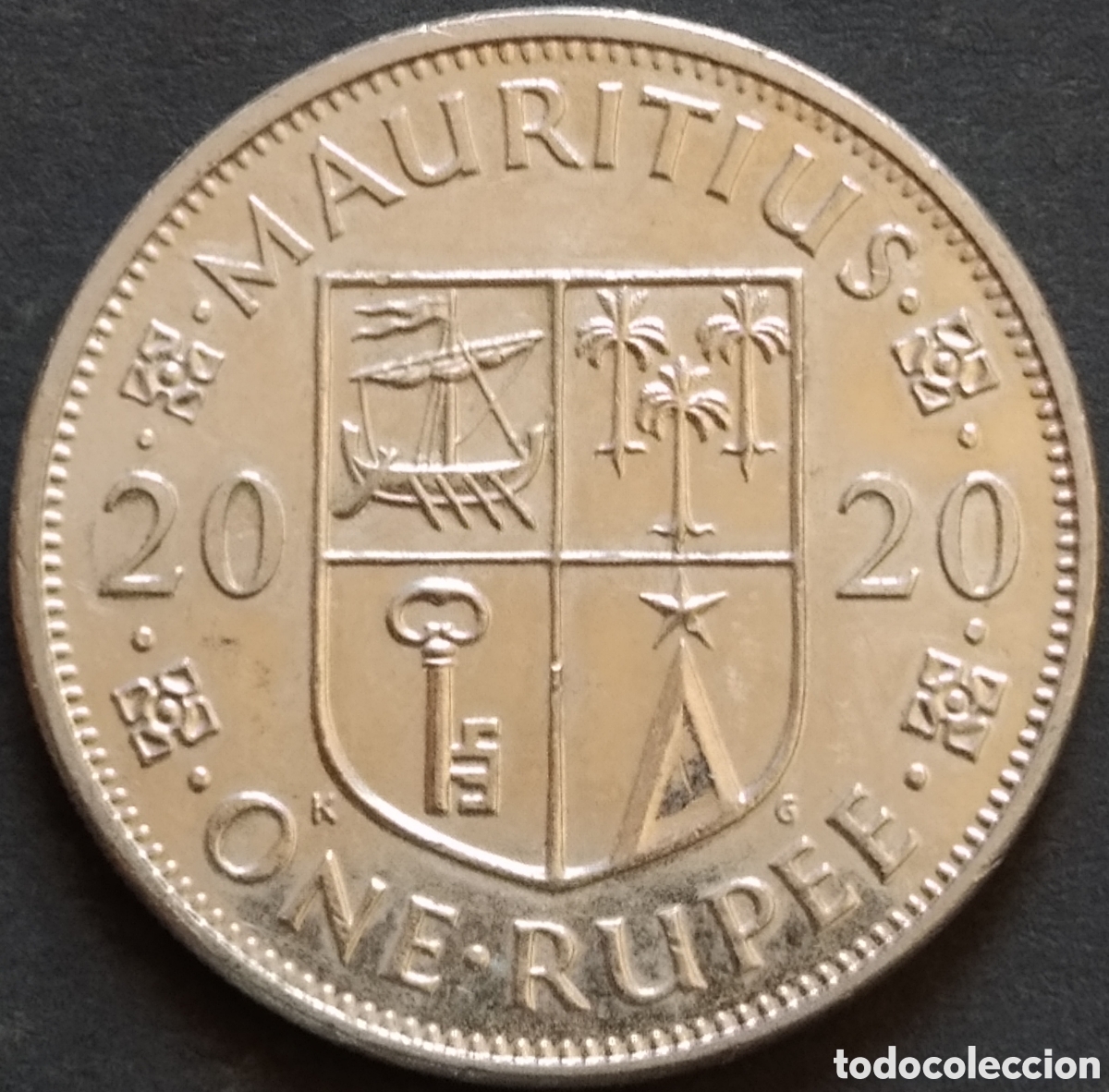 Monedas antiguas de &Aacute;frica: MONEDA - MAURICIO 1 RUPIA 2020 - Foto 1
