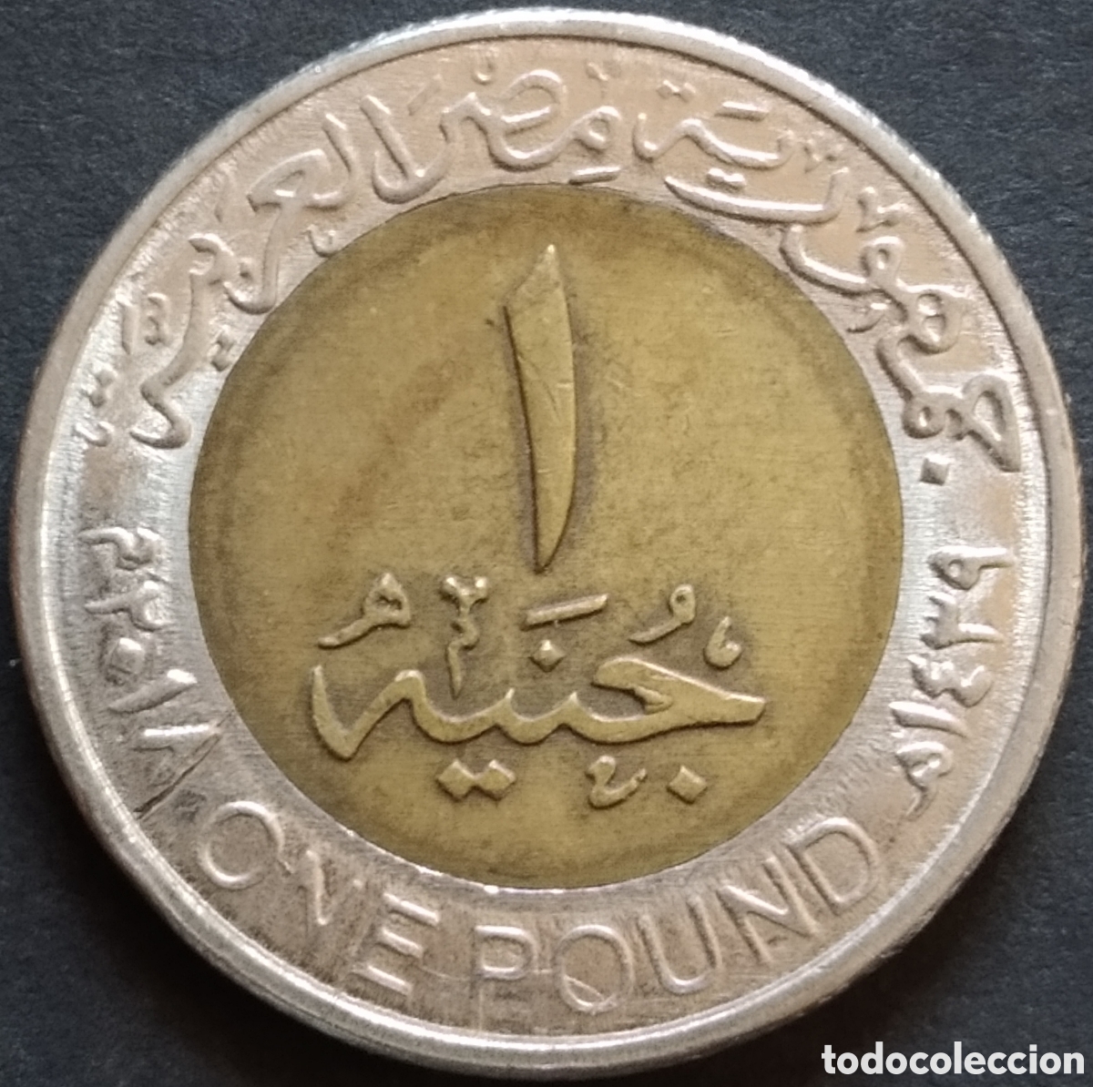 Monedas antiguas de &Aacute;frica: MONEDA - EGIPTO 1 LIBRA / POUND 2018 - Foto 2