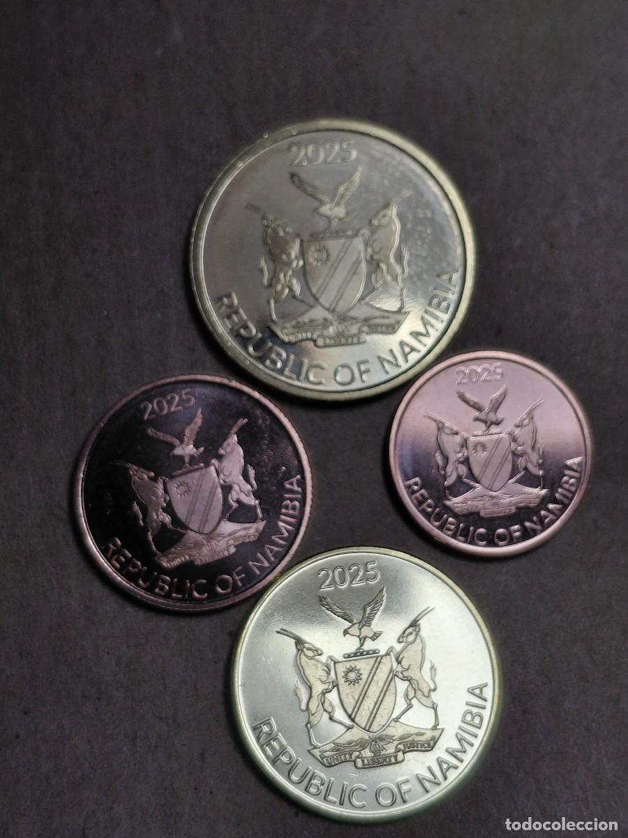 Monedas antiguas de &Aacute;frica: NAMIBIA SERIE 2025 - 4 MONEDAS - Foto 2