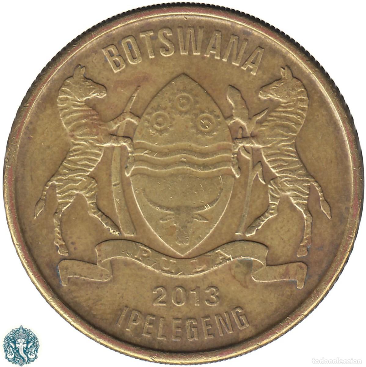 Monedas antiguas de &Aacute;frica: BOTSUANA 1 Pula 2013 KM#35 BOTSWANA - Foto 2