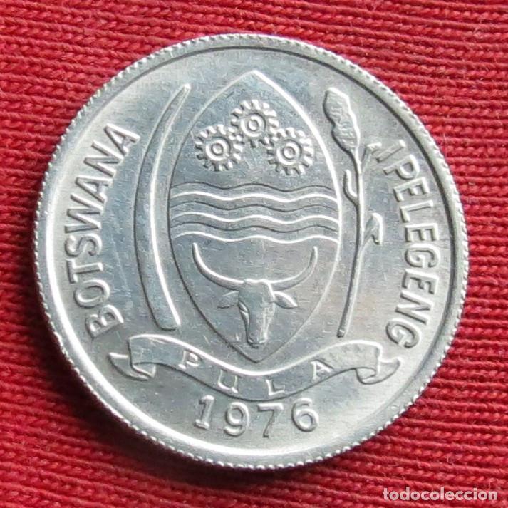 Monedas antiguas de &Aacute;frica: Botswana 1 thebe 1976 - Foto 2