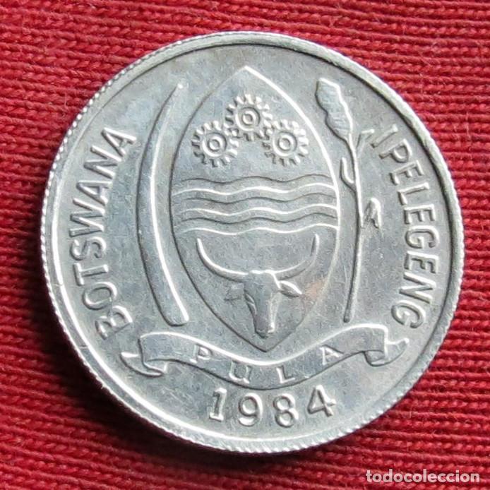 Monedas antiguas de &Aacute;frica: Botswana 1 thebe 1984 #1 - Foto 2