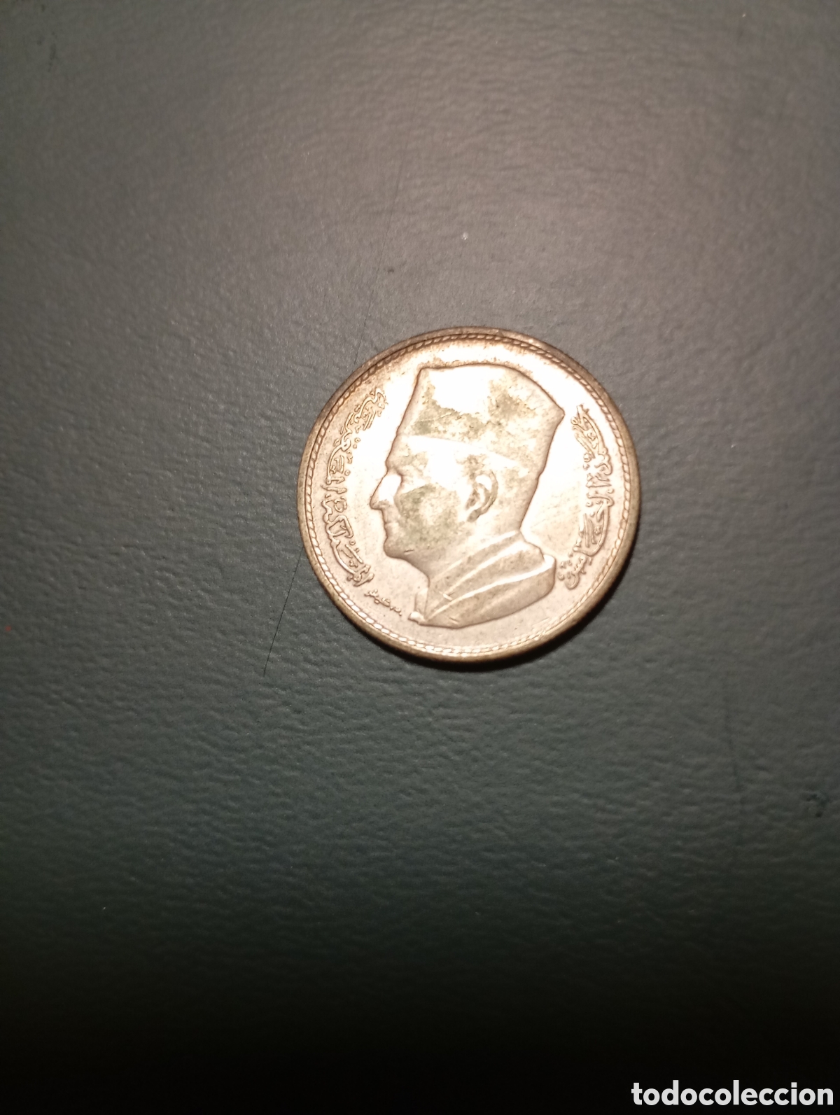 Monedas antiguas de &Aacute;frica: Dirham de plata 1960 - Foto 1