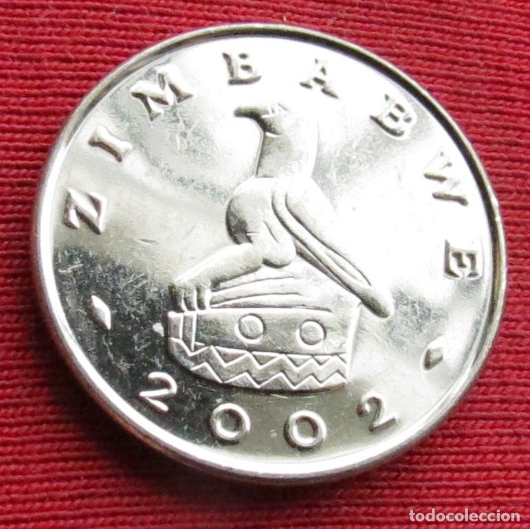 Monedas antiguas de &Aacute;frica: Zimbabwe 20 cents 2002 - Foto 2