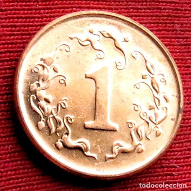 Monedas antiguas de &Aacute;frica: Zimbabwe 1 cent 1997 - Foto 1