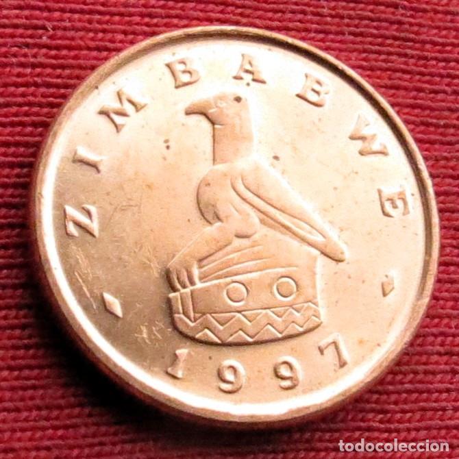 Monedas antiguas de &Aacute;frica: Zimbabwe 1 cent 1997 - Foto 2