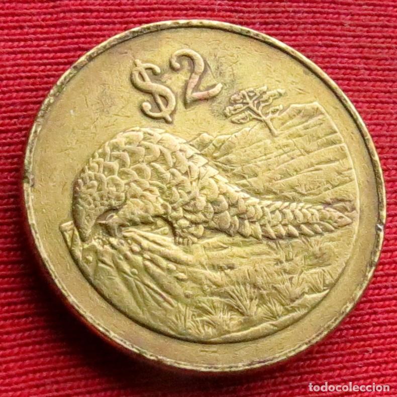 Monedas antiguas de &Aacute;frica: Zimbabwe 2 $ 2001 ... - Foto 1