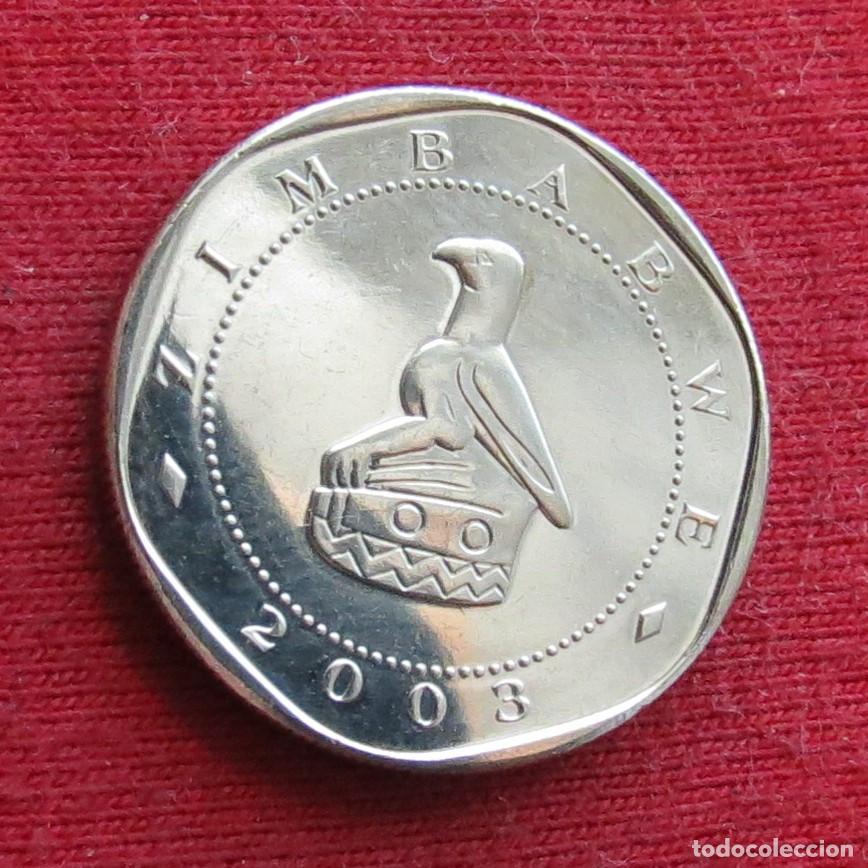 Monedas antiguas de &Aacute;frica: Zimbabwe 10 $ 2003 ... - Foto 2