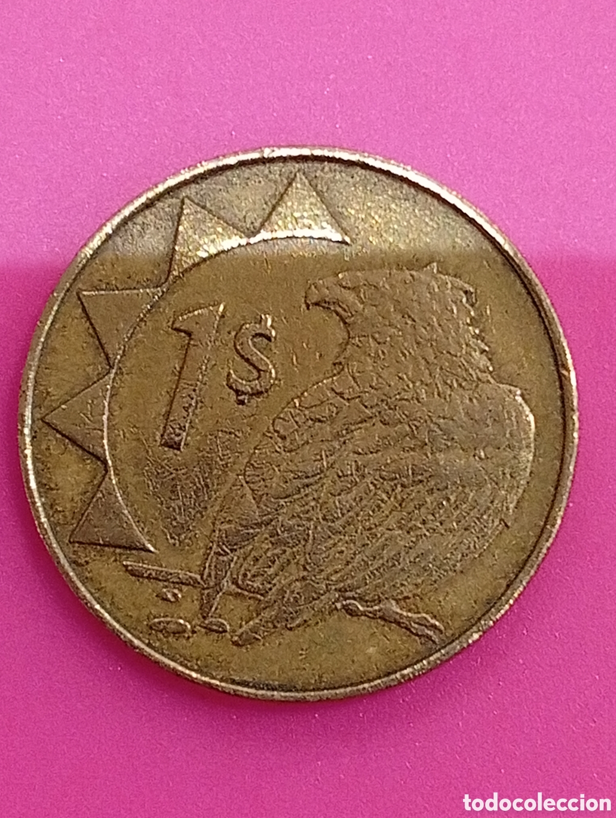 Monedas antiguas de &Aacute;frica: Moneda de Namibia, 1dolar, km#4, 1996 - Foto 1