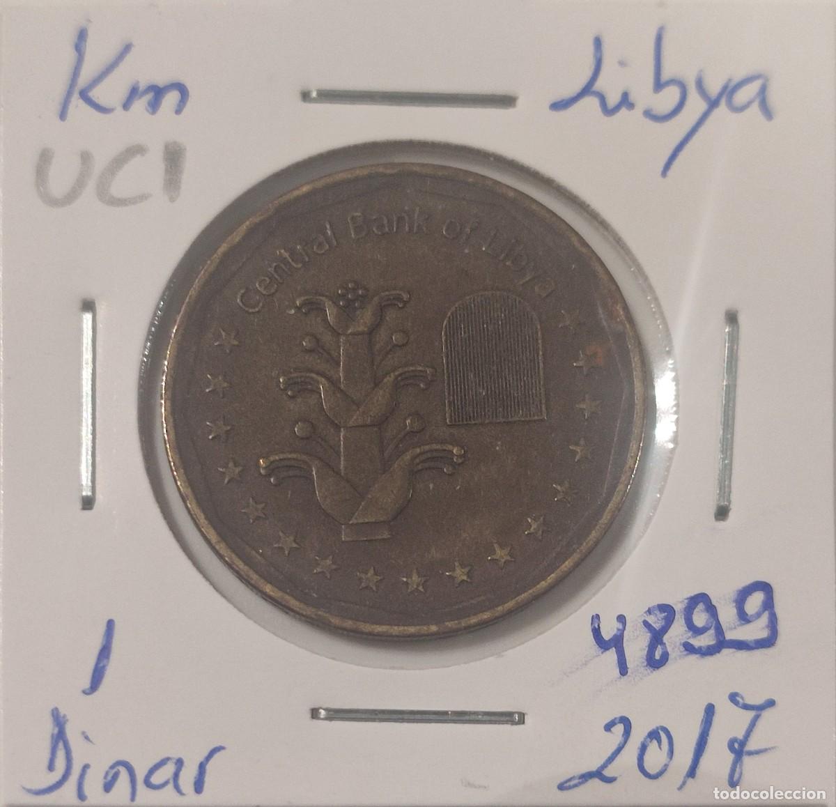 Monedas antiguas de &Aacute;frica: MONEDA DE LIBYA 1 DINAR 2017 - Foto 1