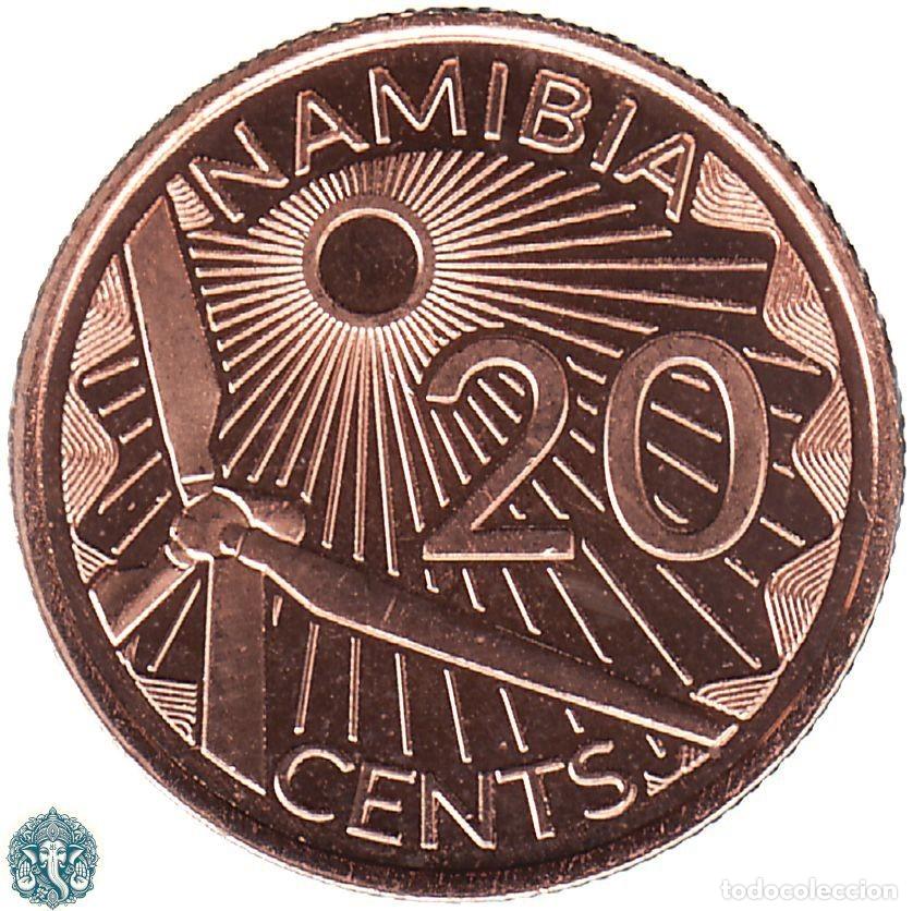 Monedas antiguas de &Aacute;frica: NAMIBIA 20 Centavos 2025 KM#- - Foto 1