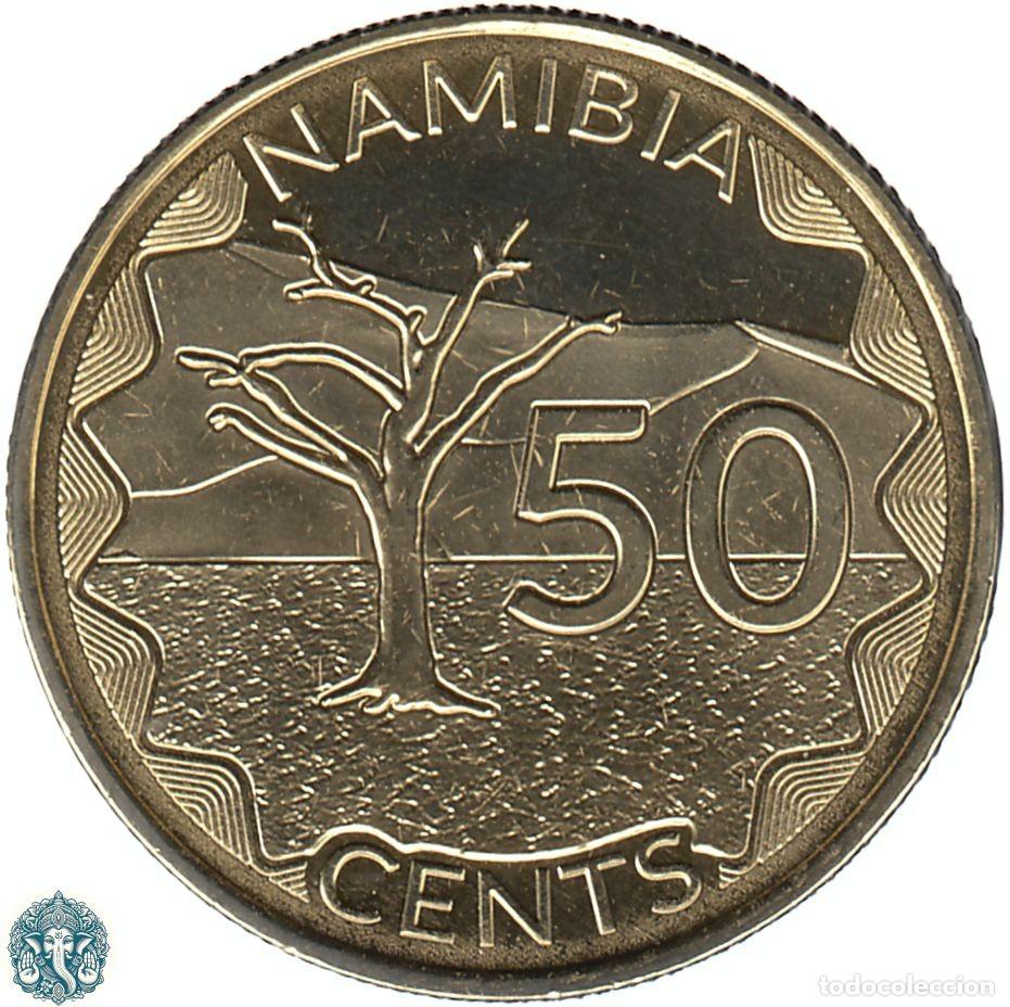 Monedas antiguas de &Aacute;frica: NAMIBIA 50 Centavos 2025 KM#- - Foto 1