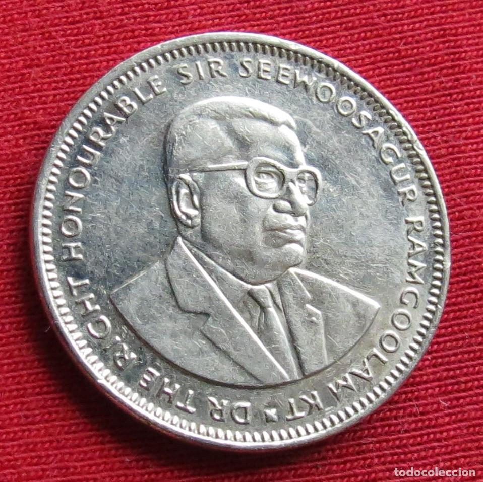 Monedas antiguas de &Aacute;frica: Mauricio 1 rupee 2012 Mauritius #2 - Foto 2