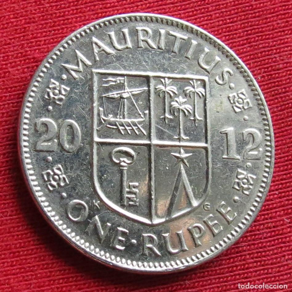 Monedas antiguas de &Aacute;frica: Mauricio 1 rupee 2012 Mauritius #2 - Foto 1