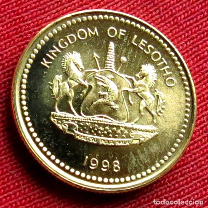 Monedas antiguas de &Aacute;frica: Lesotho 20 lisente 1998 UNC - Foto 2