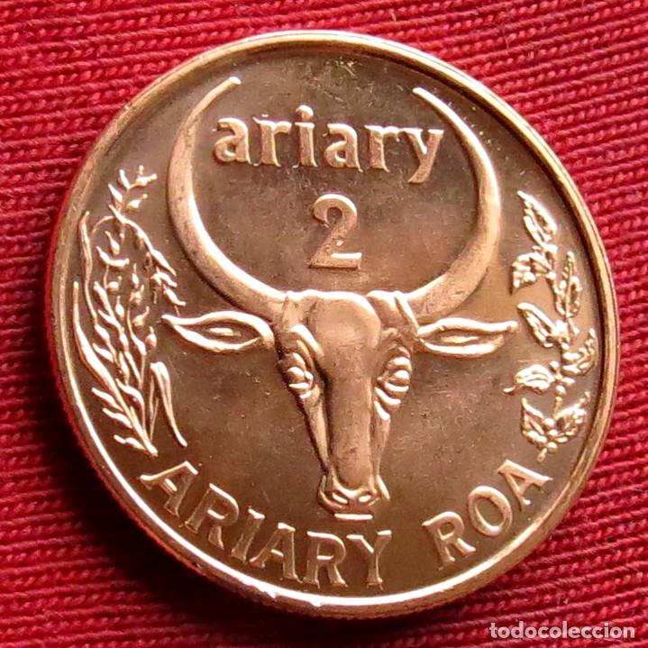 Monedas antiguas de &Aacute;frica: Madagascar 2 ariary 2003 UNC - Foto 1