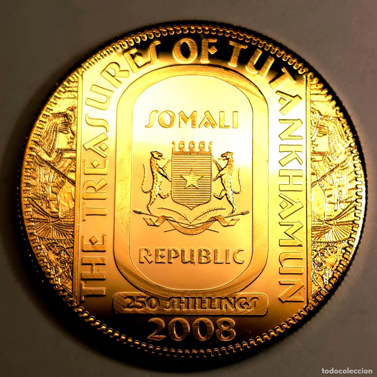 Monedas antiguas de &Aacute;frica: MONEDA SOMALIA 250 SCHILLINGS 2008 PROOF - Foto 2