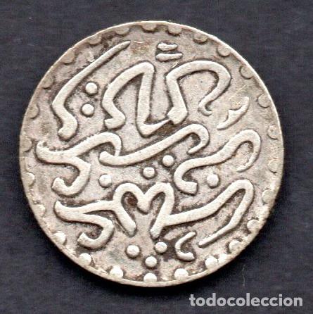 Monedas antiguas de &Aacute;frica: MARRUECOS - 1 Dirham de PLATA - 1320 - Foto 2