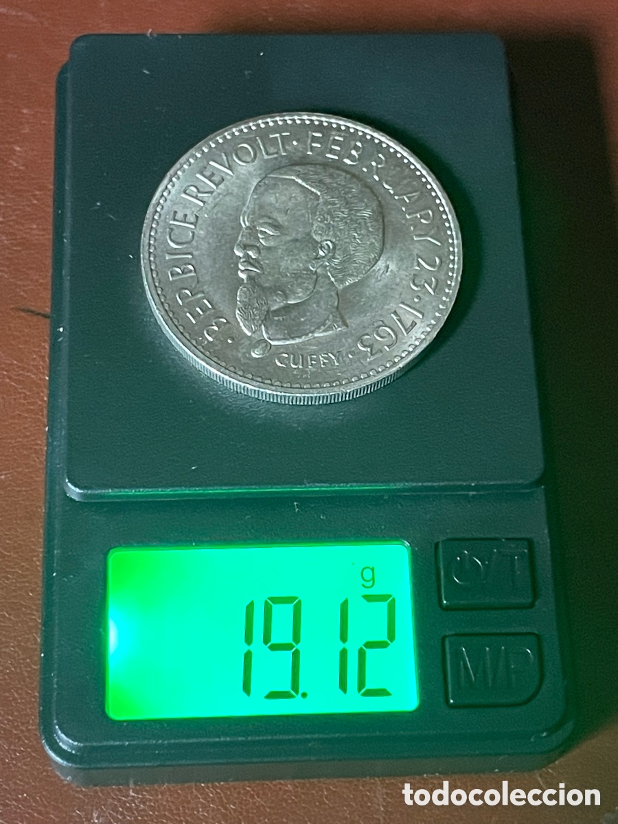 Monedas antiguas de &Aacute;frica: Moneda Guyana 1 d&oacute;lar - Foto 4