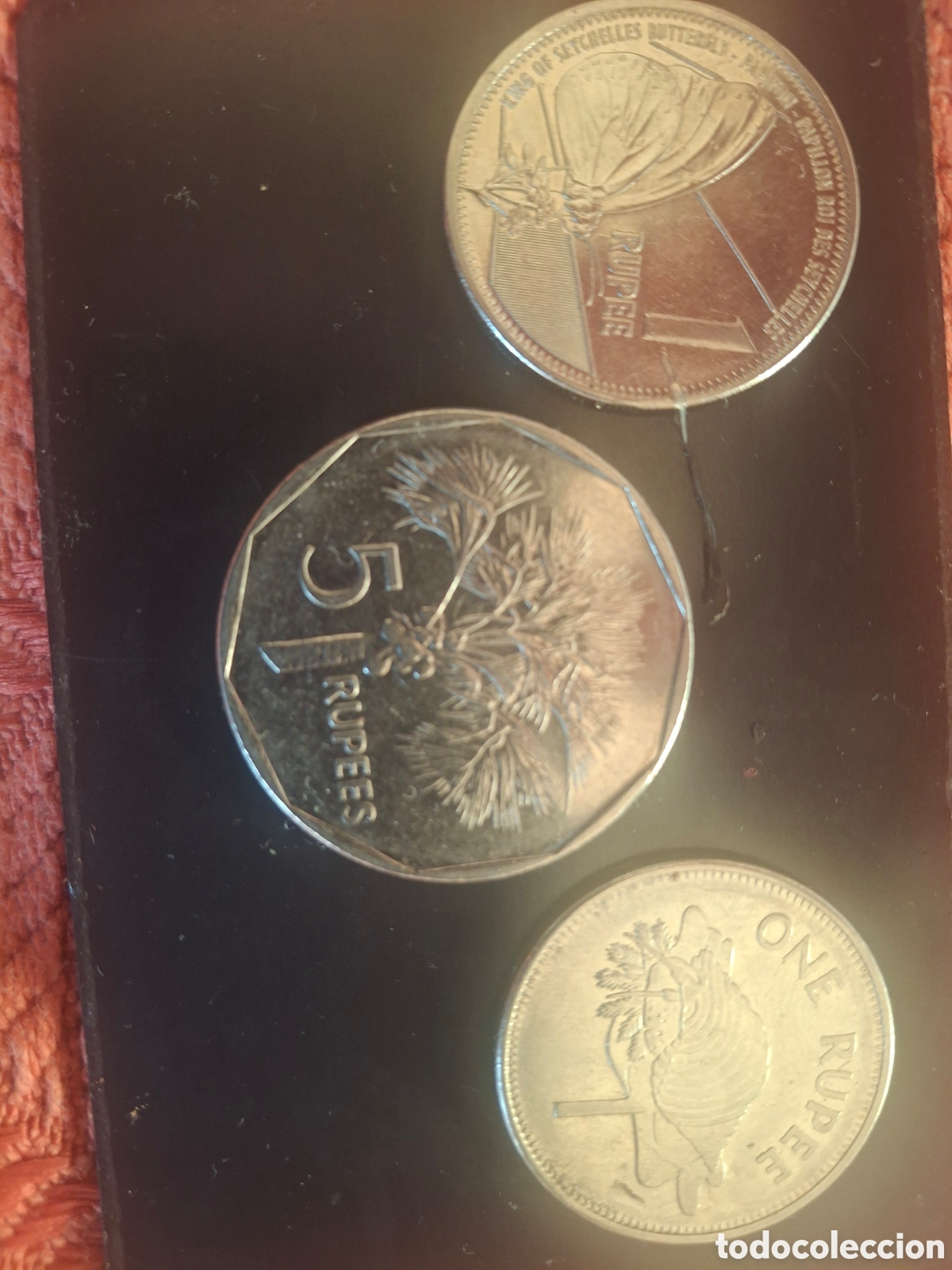 Monedas antiguas de &Aacute;frica: Monedas de las Islas seychelles - Foto 6