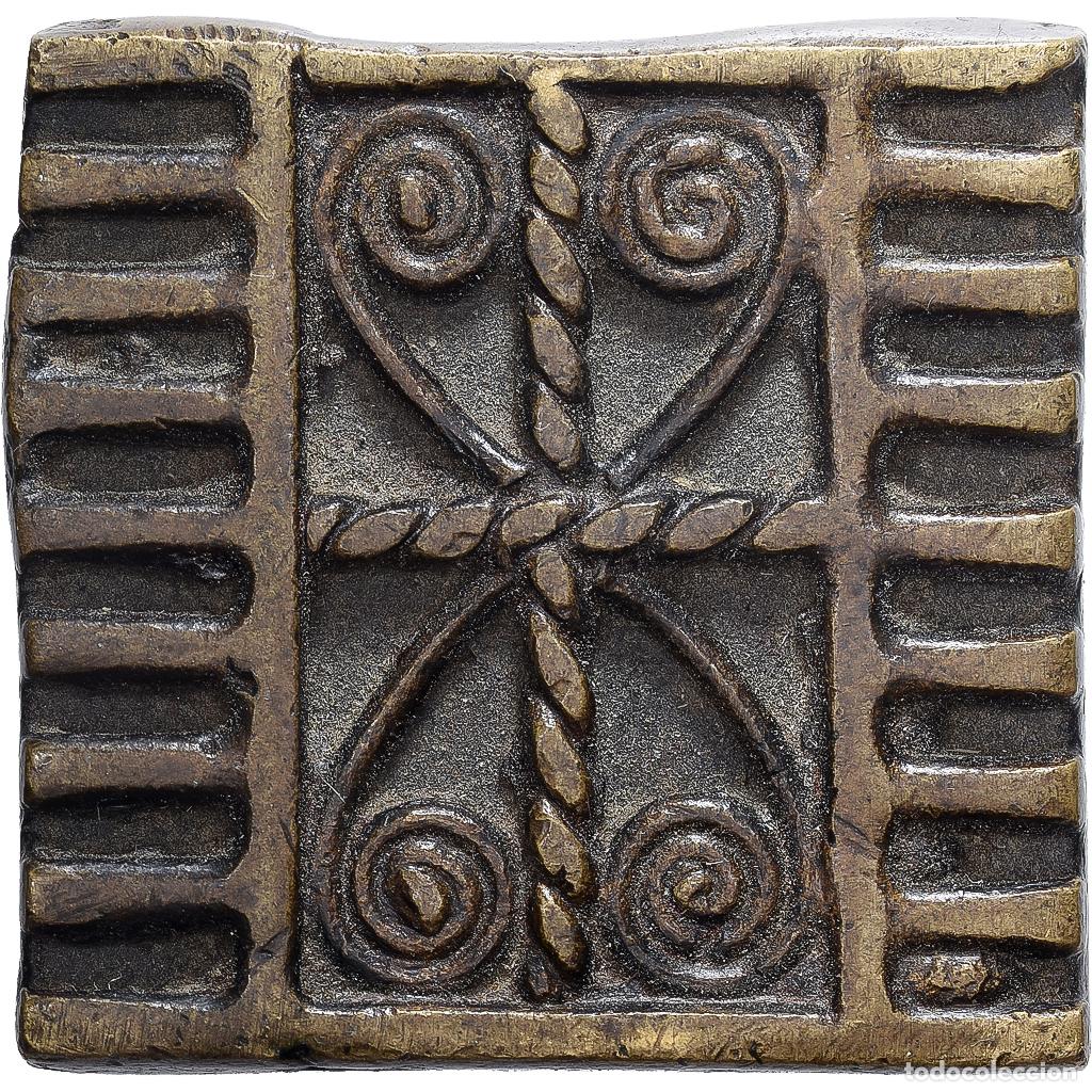 Monedas antiguas de &Aacute;frica: [#138954] Ghana, Akan Goldweight, 17th-19th centuries, Lat&oacute;n, MBC