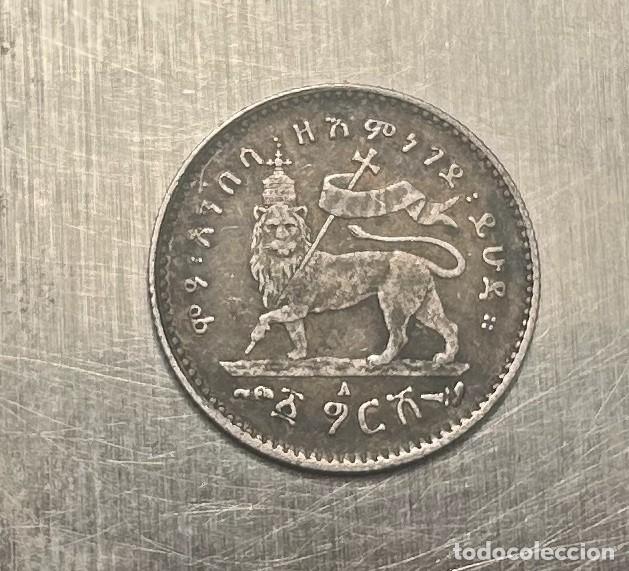 Moedas antigas de &Aacute;frica: GERSH 1903 ETIOPIA PLATA
