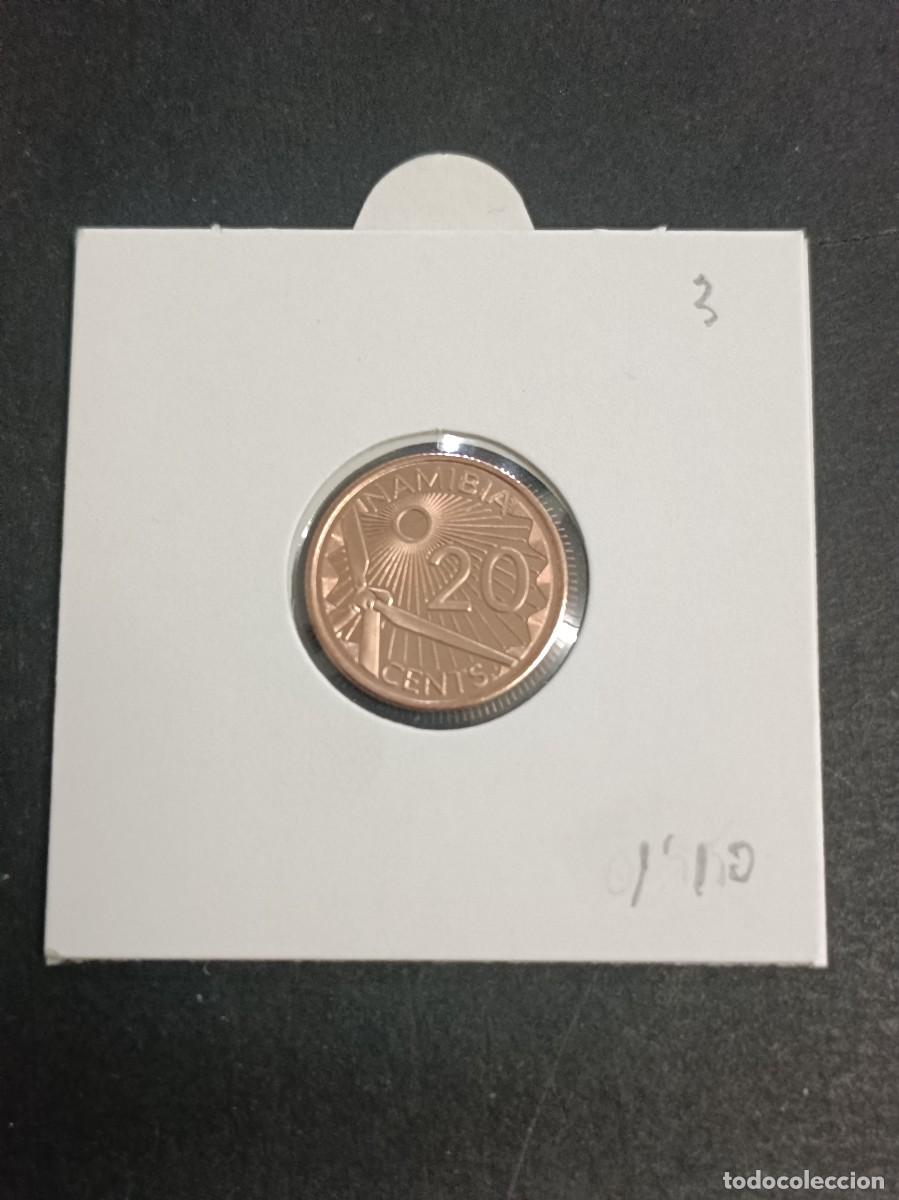 Monedas antiguas de &Aacute;frica: NAMIBIA 20 CENTIMOS 2025 S/C - Foto 2