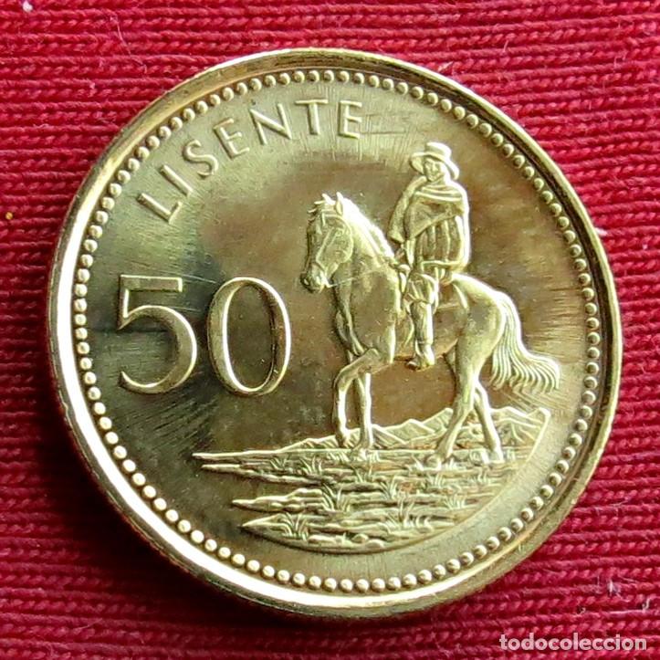 Monedas antiguas de &Aacute;frica: Lesotho 50 lisente 1998 UNC - Foto 1