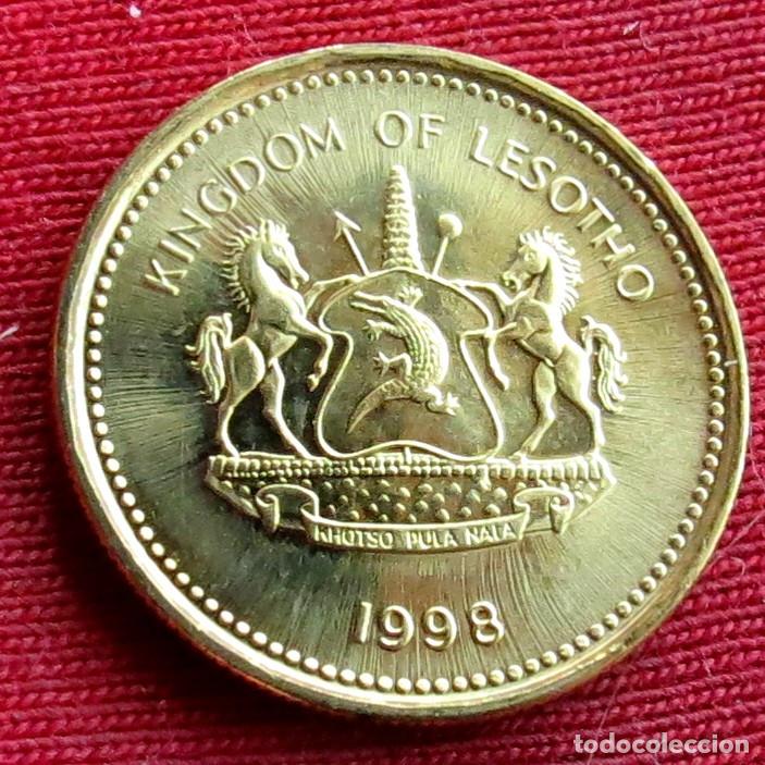 Monedas antiguas de &Aacute;frica: Lesotho 50 lisente 1998 UNC - Foto 2