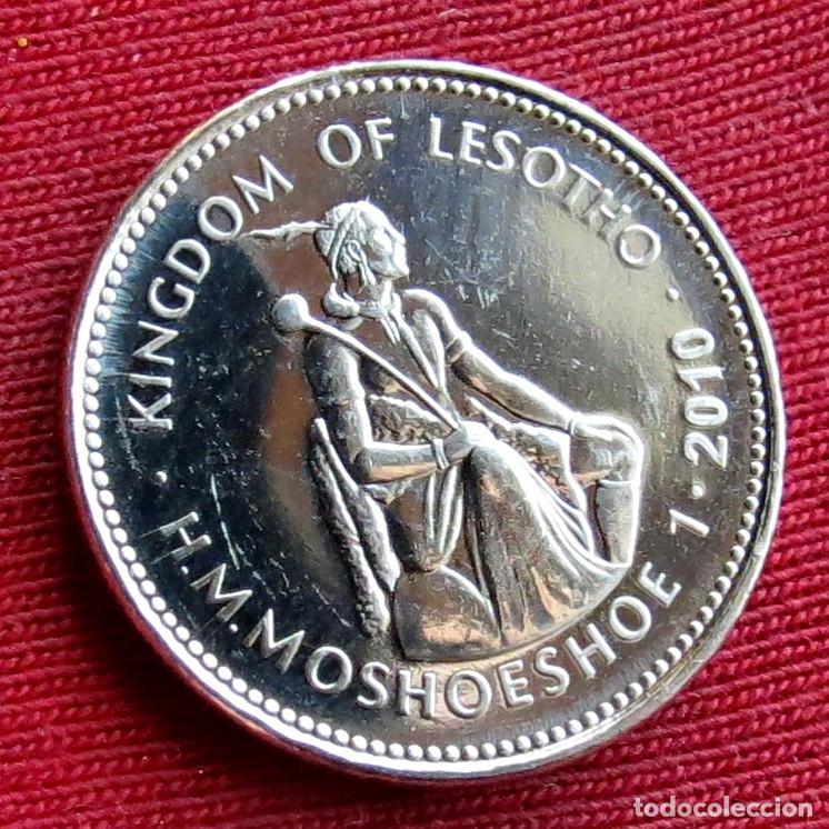 Monedas antiguas de &Aacute;frica: Lesotho 1 loti 2010 UNC - Foto 1