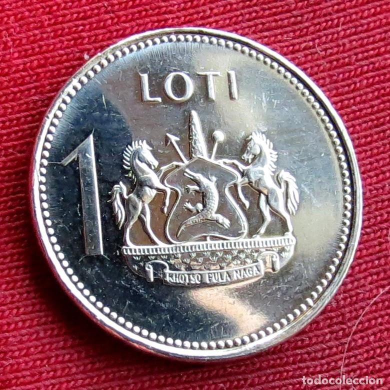 Monedas antiguas de &Aacute;frica: Lesotho 1 loti 2010 UNC - Foto 2