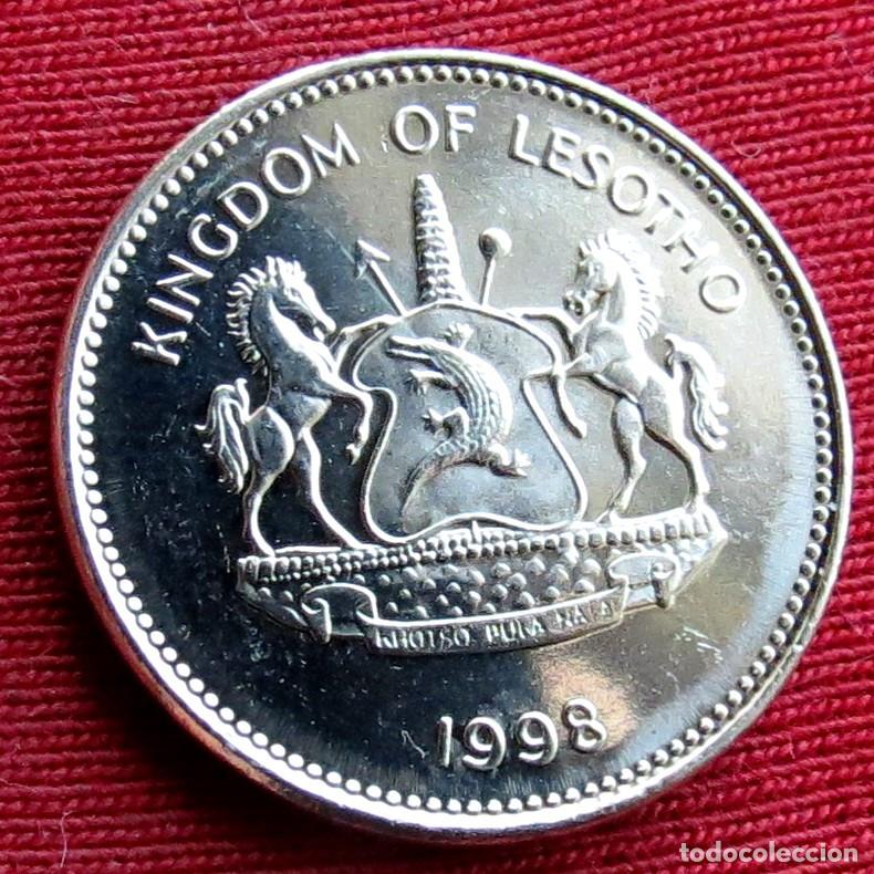 Monedas antiguas de &Aacute;frica: Lesotho 2 maloti 1998 UNC - Foto 2