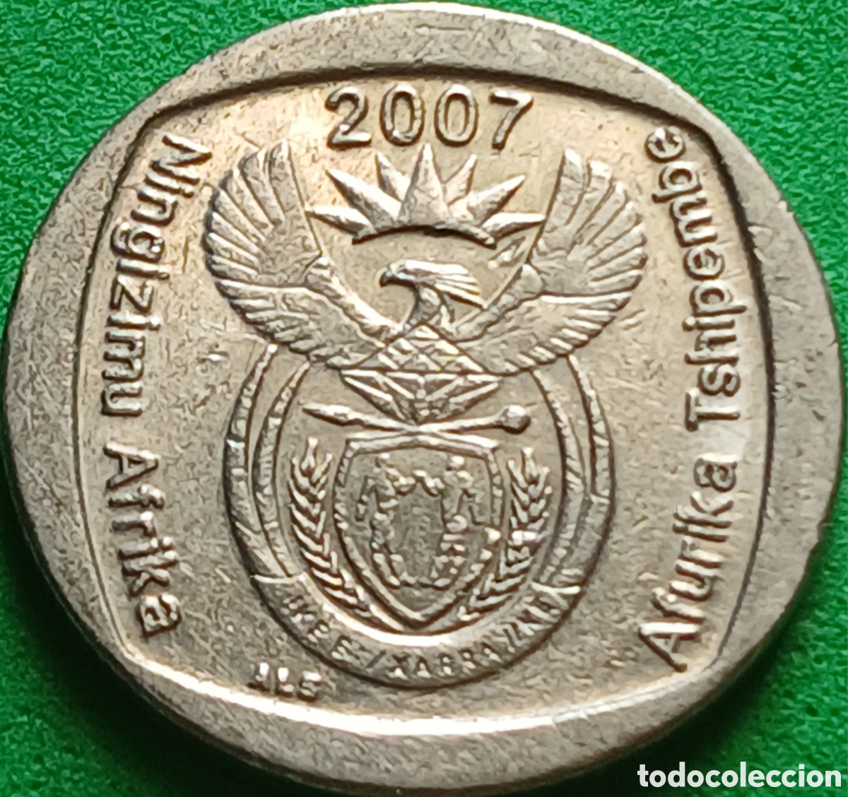 Monedas antiguas de &Aacute;frica: Ningizimu &Aacute;frica 1 rand 2007 km#344