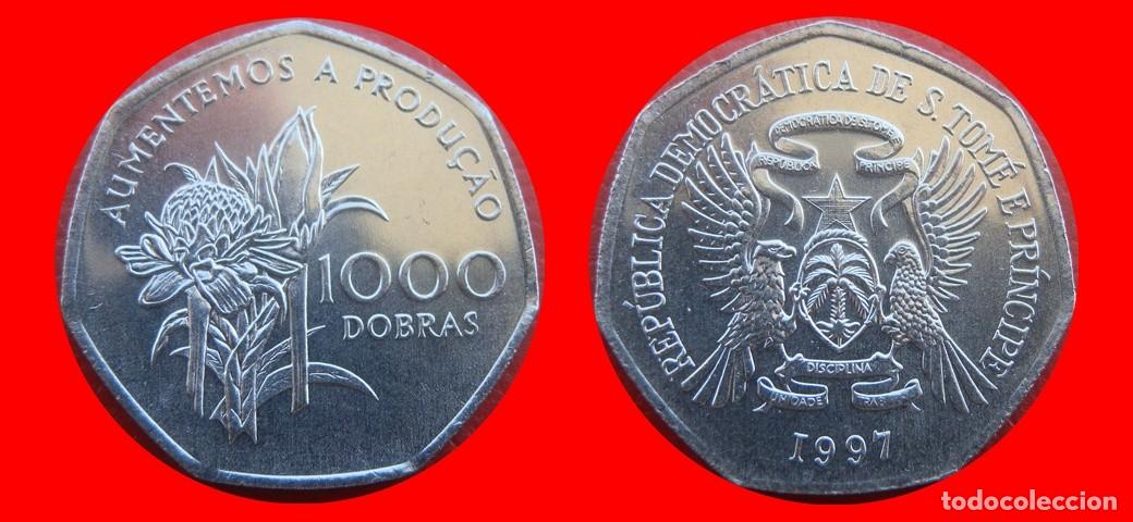 Monedas antiguas de &Aacute;frica: 1000 DOBRAS 1997 SIN CIRCULAR SANTO TOME Y PRINCIPE-8924SC