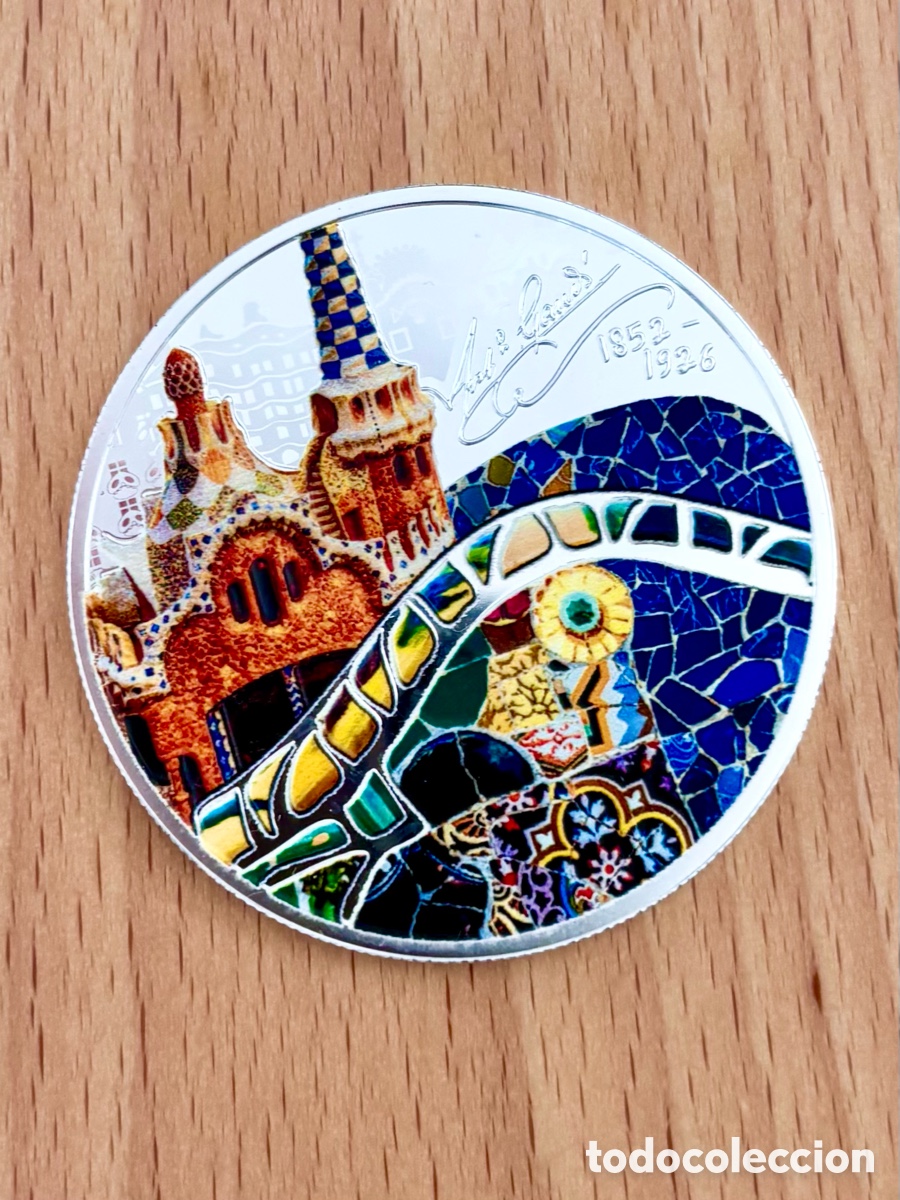 Monnaies anciennes d'Afrique: Moneda plata Gaudi 1 onza