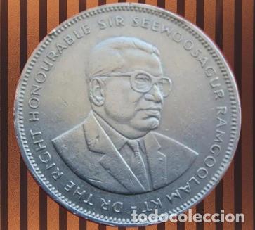 Monedas antiguas de &Aacute;frica: 5 CENTS 2003 MAURITIUS - Foto 1