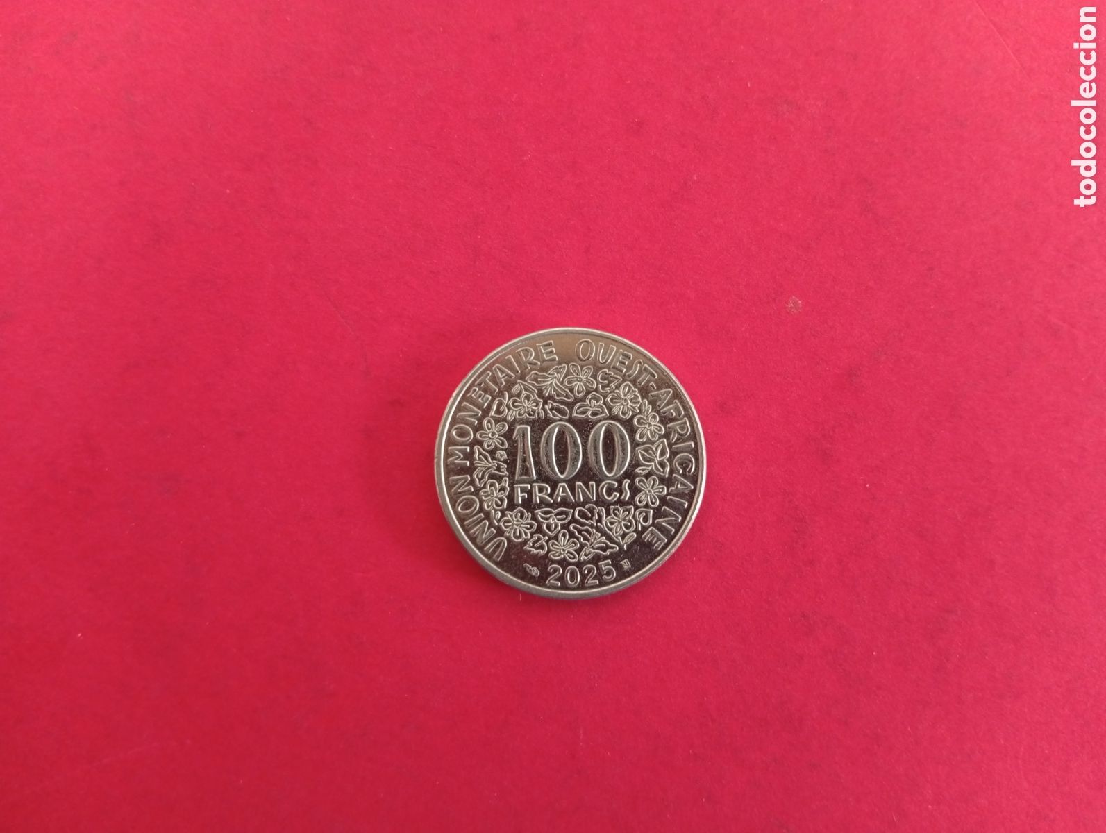 Monedas antiguas de &Aacute;frica: 100 francos &Aacute;frica Oeste 2025