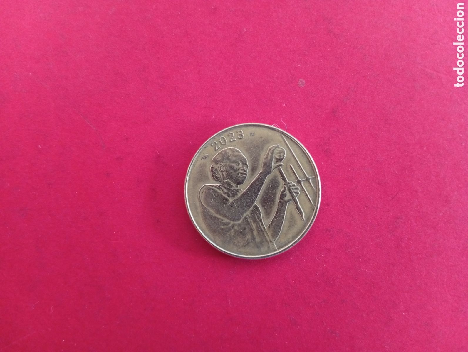 Monedas antiguas de &Aacute;frica: 25 francos &Aacute;frica Oeste 2023