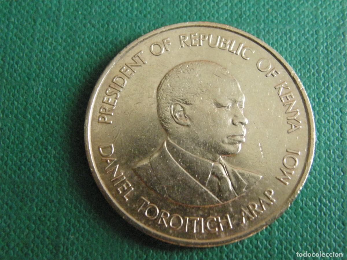 Monedas antiguas de &Aacute;frica: REPUBLIC OF KENYA - 10 CENTS - 1991
