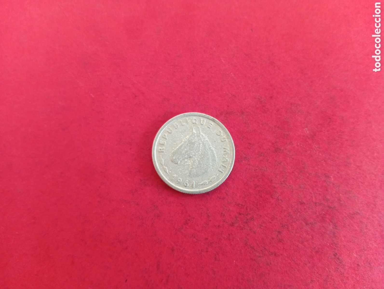 Monedas antiguas de &Aacute;frica: 10 francos malienses de Mali 1961